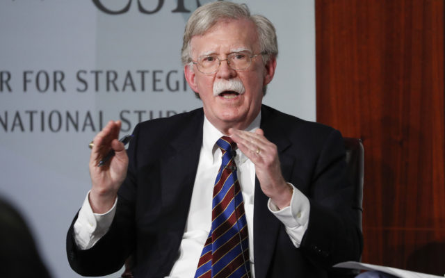 Bolton reviewing letter from White House about manuscript