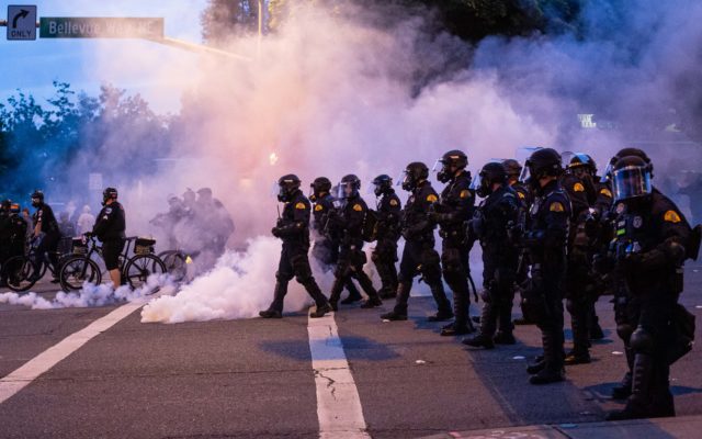 Seattle council members protest after tear gas used on crowd