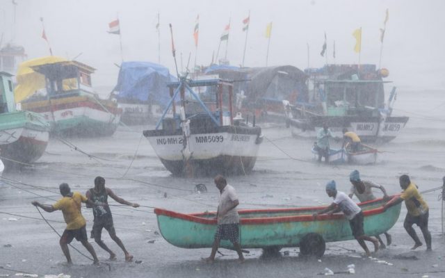 Powerful cyclone hits land in India amid deadly virus surge
