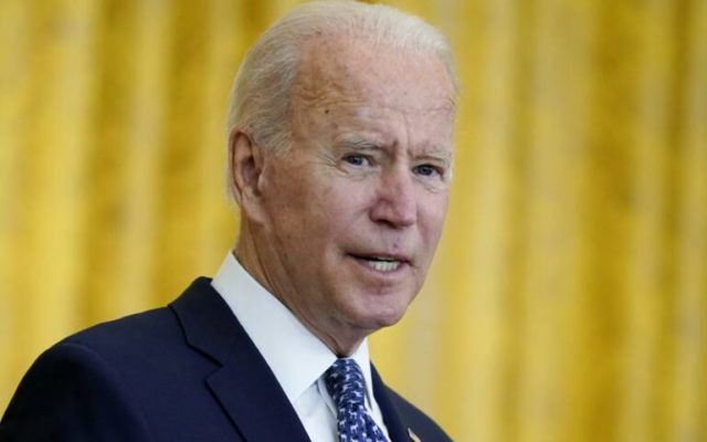 Out West, Biden points to wildfires to push for big spending