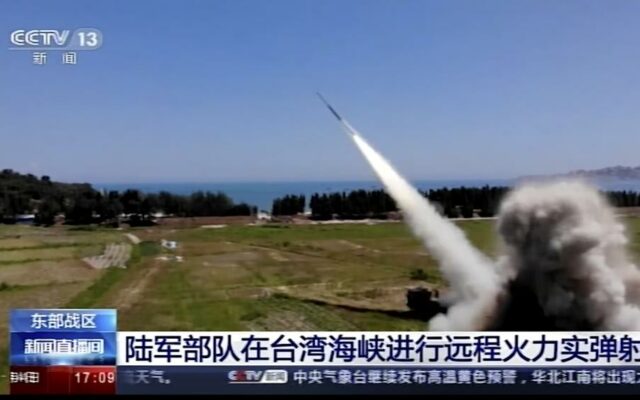 China conducts ‘precision missile strikes’ in Taiwan Strait